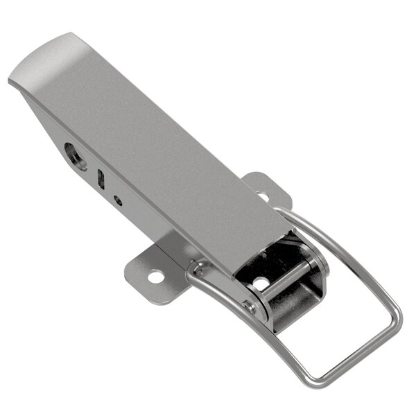 Southco Toggle Style Draw Latch, Heavy Duty Size, Exposed Mount, Steel, Zinc Plate, Bright chromate - TL-60-102-07
