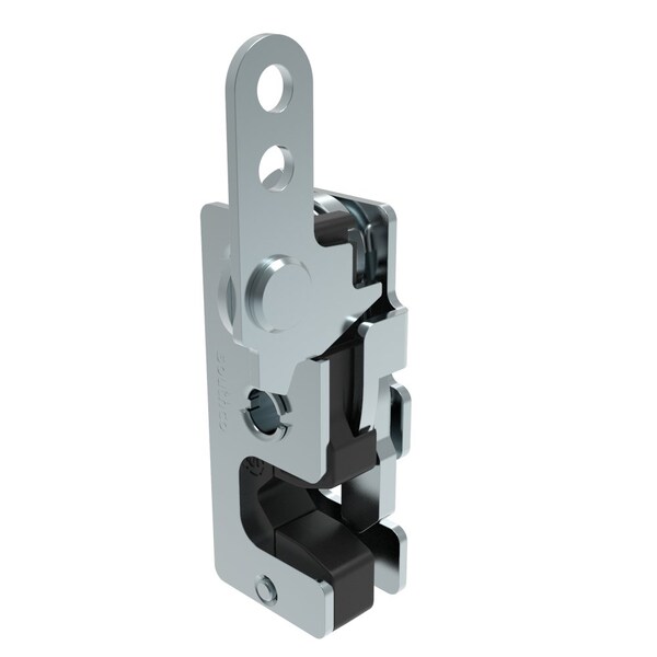 Southco Rotary Push To Close Latch, Small Size, Two Stage, with Integrated Bumper In-Line Lever - R4-10-40-205-10