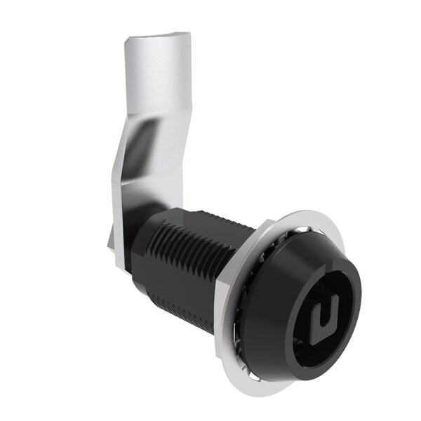 Southco Vise Action, Compression Latch, Large Size, 8 mm Square, Aluminum Alloy Anodized, Black - E3-1010-0659
