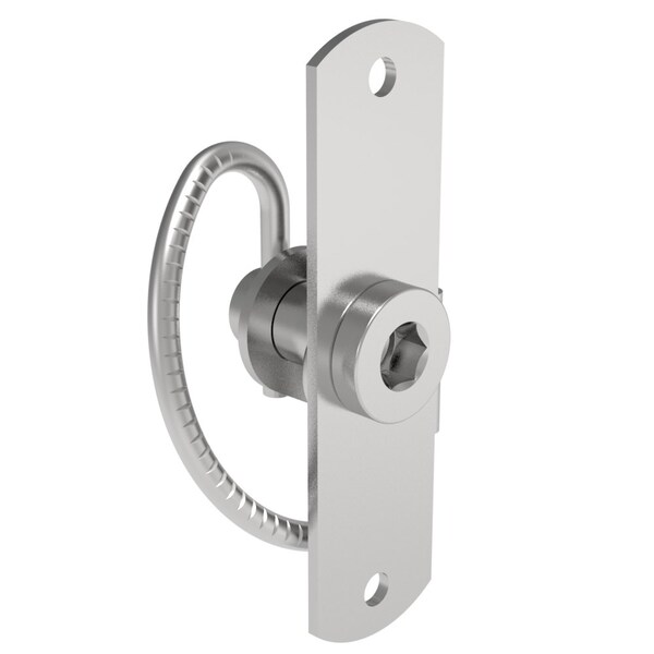 Southco Compression Latch, Self-Adjusting, Hex Recess, Rivet / Screw thru hole Installation - 57-40-811-10