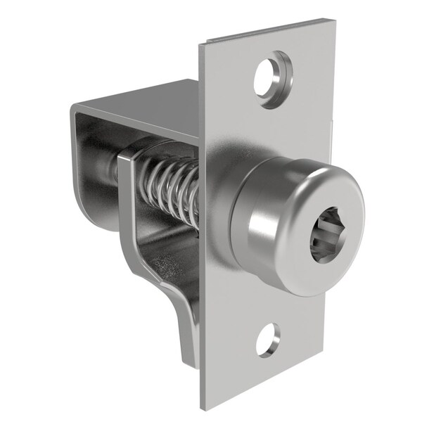 Southco Compression Latch, Adjustable Grip, Hex Head, 3.2 - 19mm .13 - .75 in Grip Steel, Zinc Plated - 14-10-91-11