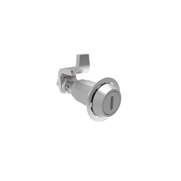 Southco Vise Action  Compression Latch, Large Size, Slotted Recess, Aluminum Alloy, Powder Coat, Silver - E3-229-176