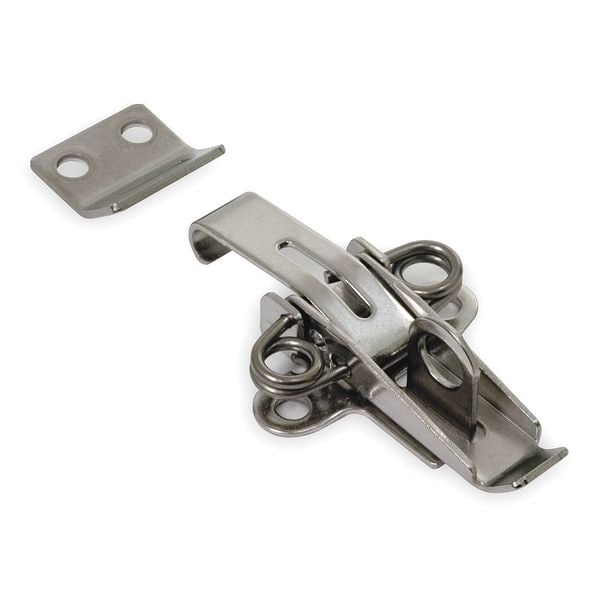 Zoro Select Draw Latch, Padlockable, Natural, Catch/Latch Length: 1-1/4" - 1XPE6