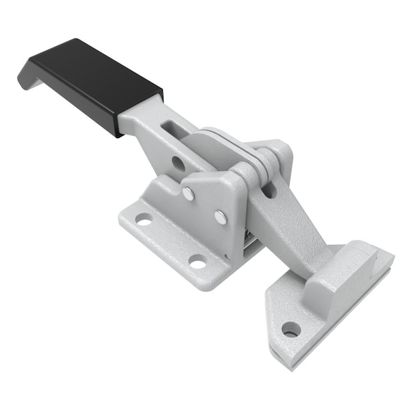 Southco Compression Lever Latch, Pad Lockable, Black Vinyl Grip, Cast iron - A2-10-501-21