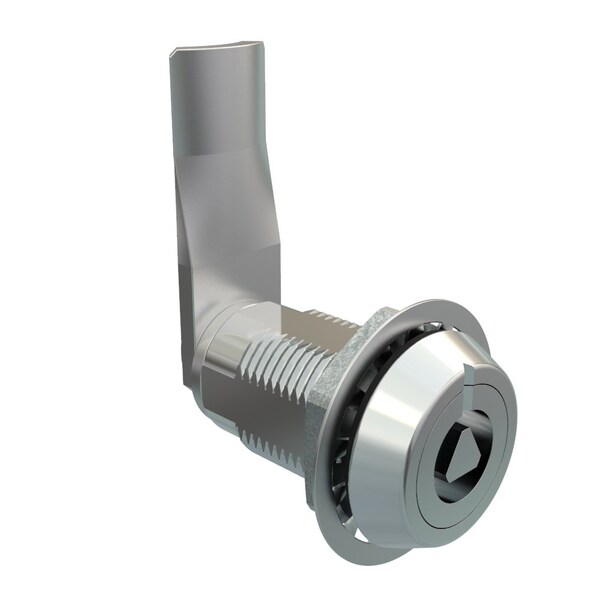 Southco Vise Action, Compression Latch, Large Size, 7 mm Triangle Recess, Zinc Alloy Chrome Plated - E3-103-091