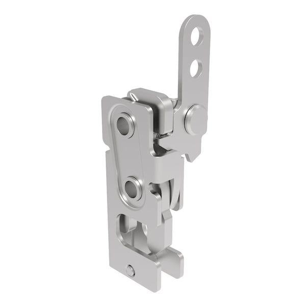 Southco Rotary Push To Close Latch, Small Size, Two Stage, In-Line Lever 1/4-20 Thread, Stainless Steel - R4-10-31-201-20
