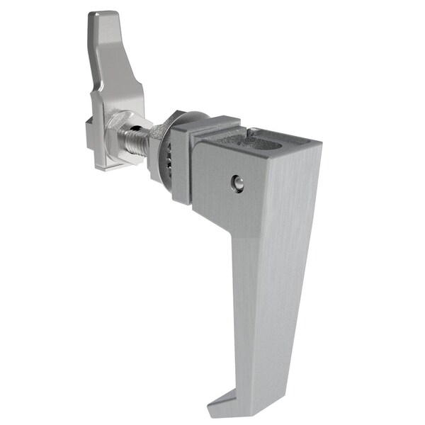 Southco Compression Latch, Lift & Turn, Medium Size, Zinc Alloy , Chrome Plated, Brushed - 62-30-22