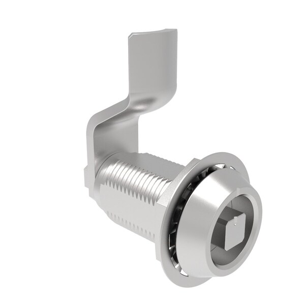 Southco Vise Action, Compression Latch, 8mm Square, Stainless Steel, Passivated, Silver - E3-1010-000