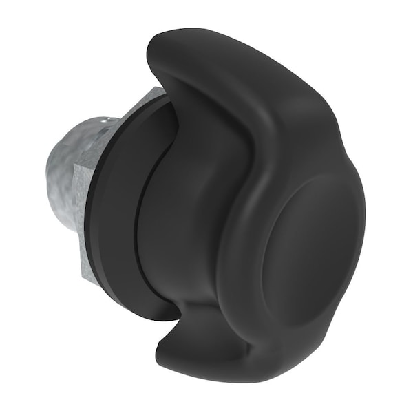 Southco Fixed Grip Cam Latch, Mini, Universal, , , Zinc Alloy, Powder Coat, Black - E5-M-305-UU1