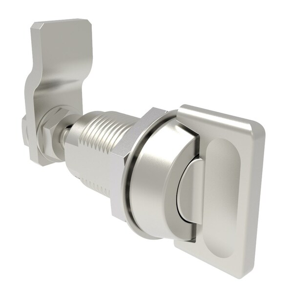 Southco Vise Action Compression Latch, Small Size, Knob, Stainless Steel, Electropolished, Silver - E3-57-72