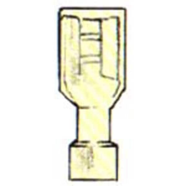 The Best Connection Yellow Cs Heat Shrink Butt Connector 3 Pcs, 12-10 - JTT2372H