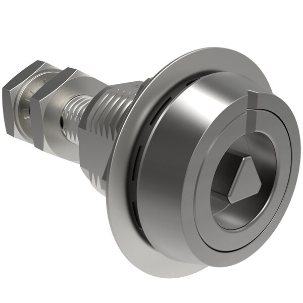 Southco Vise Action  Compression Latch, Large Size, 7 mm Triangle, Stainless Steel, Passivated, Silver - E3-C223-00