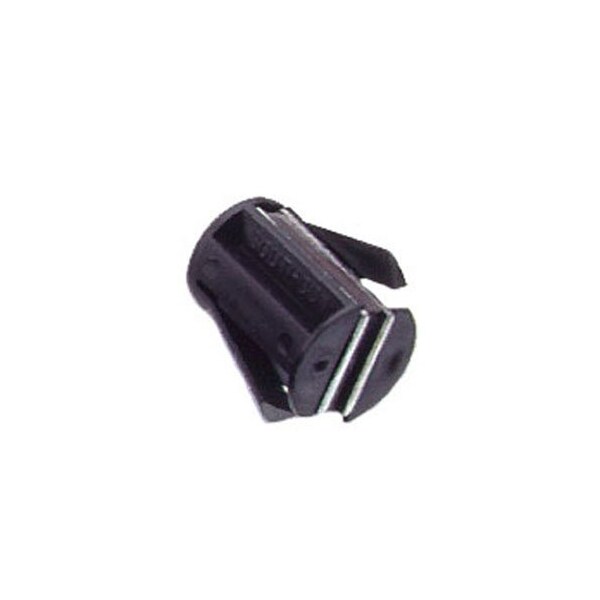 Southco Magnetic Latch, Snap-In- Round hole, 24 N 5.5 lbs. Rated Load, Small Size, Black - 02-20-413-10