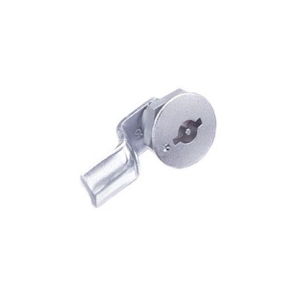 Southco Quarter-Turn Cam Latch, 3 mm Double Bitted Recess, 0mm .00 in Grip, Sealed Zinc Alloy - E5-1-061-011