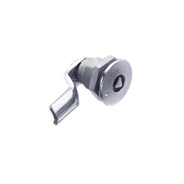 Southco Quarter-Turn Cam Latch, 7 mm Triangle Recess, 8mm .31 in Grip, Sealed Zinc Alloy - E5-2-021-011