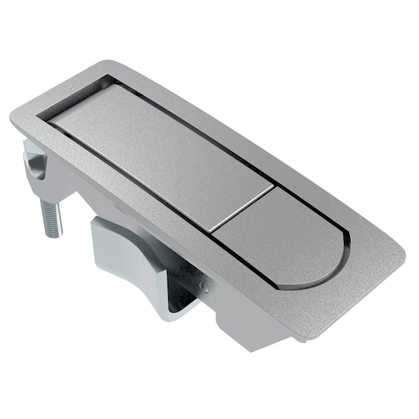 Southco Compression Latch, No Restriction, Flush Trigger, Not sealed, Zinc Alloy, Chrome Plated, Textured - C2-32-31