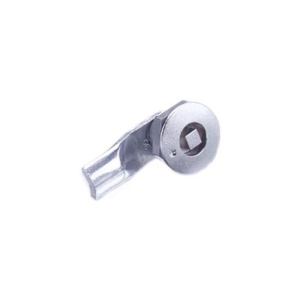Southco Quarter-Turn Cam Latch, 7 mm Square Recess, 12mm .47 in Grip, Not Sealed Zinc Alloy - E5-1-041-070