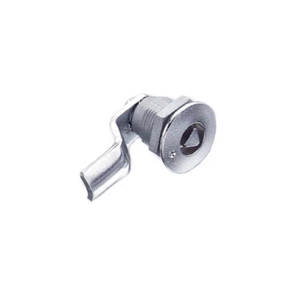 Southco Quarter-Turn Cam Latch, 8 mm Triangle Recess, 6mm .24 in Grip, Sealed Zinc Alloy - E5-2-031-001