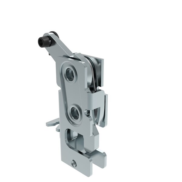 Southco Rotary Push To Close Latch, Small Size, Single Stage, with Integrated Cable Mounting Bracket - R4-10-11-502-10