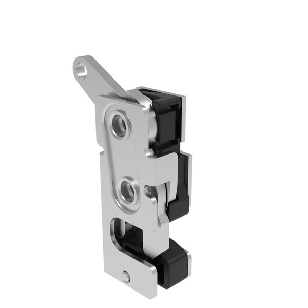 Southco Rotary Push To Close Latch, Small Size, Two Stage, with Integrated Bumper Bottom Trigger - R4-10-31-505-20