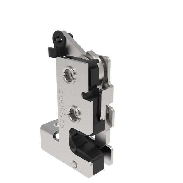 Southco Rotary Push To Close Latch, Small Size, Single Stage, with Integrated Bumper Bottom Trigger - R4-10-21-506-20