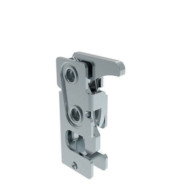 Southco Rotary Push To Close Latch, Small Size, Single Stage, Direct 1/4-20 Thread, Steel - R4-10-11-401-10