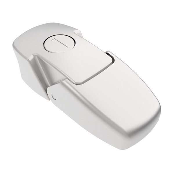 Southco Draw Latch, Key Locking, Large Size, 316 Stainless Steel, Electropolished, Polished - V7-20-111-24