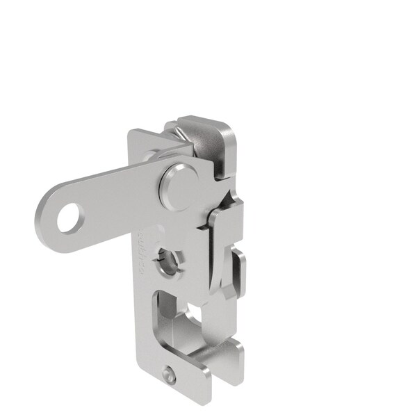 Southco Rotary Push To Close Latch, Small Size, Two Stage, Perpendicular Lever 1/4-20 Thread - R4-10-41-101-20