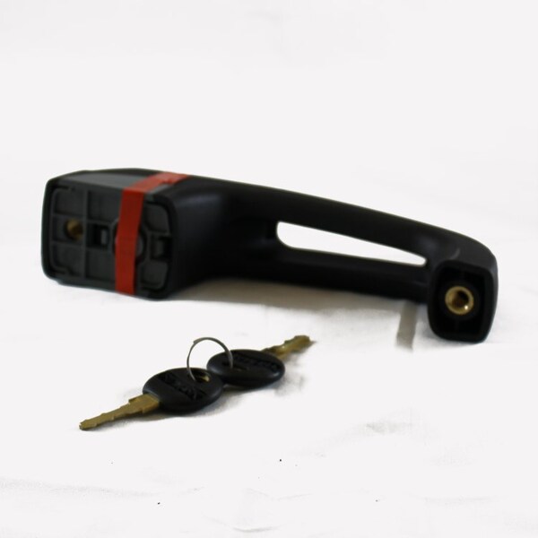 Trimark D-paddle compartment handle, non key-locking, multi-point bellcrank, 6-1/4 in. Dia. - 18914-02