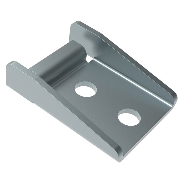 Southco Over-center Draw Latch Extra Large Size, Concealed Keeper two hole mount, Steel, Zinc Plate - 97-77-103-11