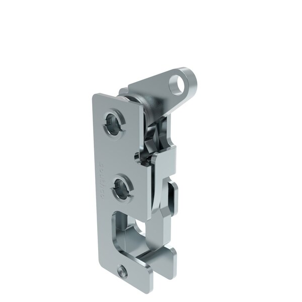 Southco Rotary Push To Close Latch, Small Size, Two Stage, Top Trigger M6 Thread, Steel - R4-10-42-601-10