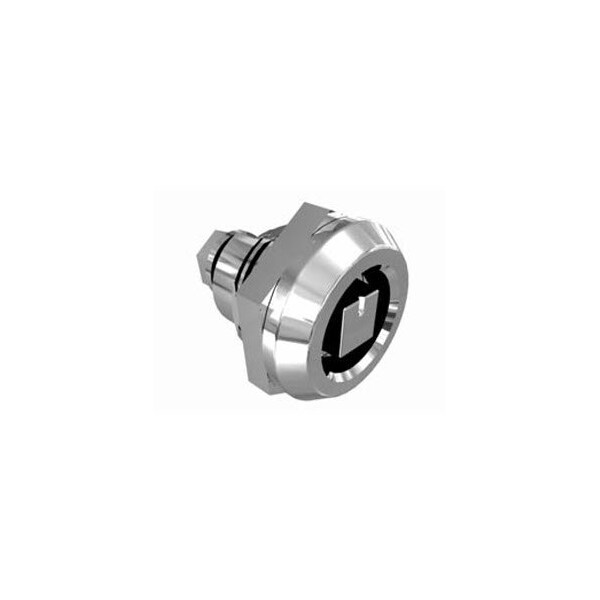 Southco Quarter-Turn Cam Latch, Railway Standard, Without Cam, Sealed, Zinc Alloy, Chrome Plated, Bright - E5-6-222-UU1