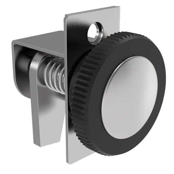 Southco Compression Latch, Self-adjusting Grip, Knob Style, Turn Clockwise to Latch / Lock - 44-99-119-12