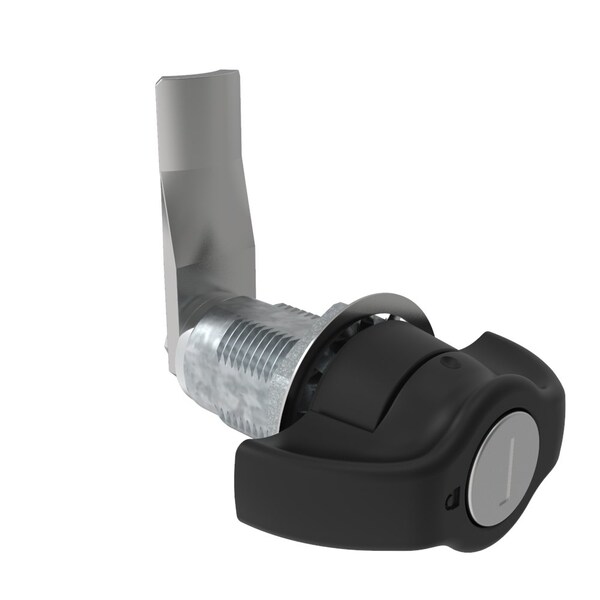Southco Vise Action, Compression Latch, Large Size, Wing, Zinc Alloy Powder Coat, Black - E3-1058-095