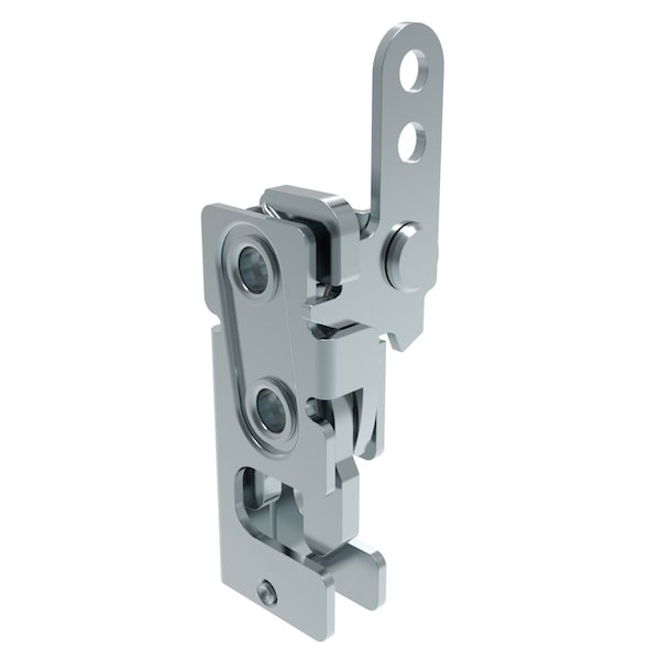 Southco Rotary Push To Close Latch, Small Size, Two Stage, In-Line Lever 7.2 mm Through Hole, Steel - R4-10-30-201-10
