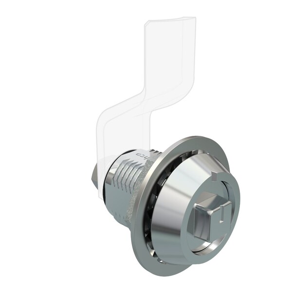 Southco Vise Action  Compression Latch, Large Size, Railway Standard, Zinc Alloy, Chrome Plated, Bright - E3-C1211-UU1
