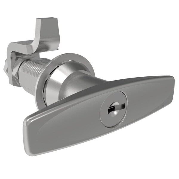 Southco Vise Action Compression Latch, Large Size, T-Handle, Zinc Alloy, Chrome Plated, Bright - E3-18-11