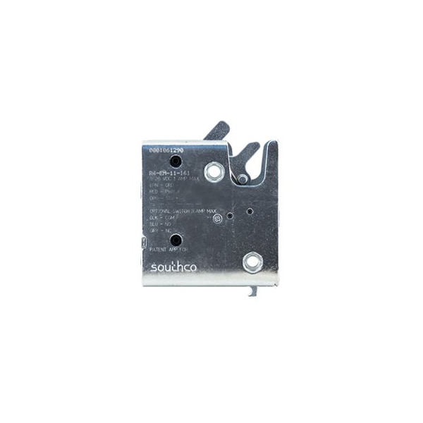 Southco Electronic Rotary Push-to-Close Latch, Delayed Relock, With Latch Status Switch Only - R4-EM-R21-161