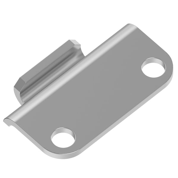 Southco Toggle Style Draw Latch, Keeper, Stainless Steel, Passivated - TL-17-203-52