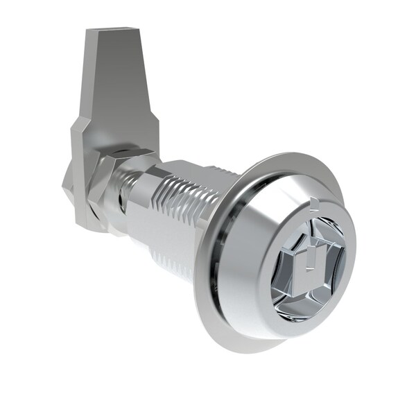 Southco Vise Action, Compression Latch, Large Size, 8 mm Square, Zinc Alloy Chrome Plated, Bright - E3-110-31