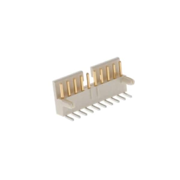 Fci Board Connector, 10 Contact(S), 1 Row(S), Male, Right Angle, 0.079 Inch Pitch, Solder Terminal,  - 91269-110LF