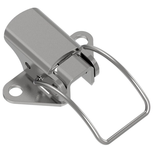 Southco Toggle Style Draw Latch, Small Size, Exposed Mount, Stainless Steel, Passivated - TL-20-103-52
