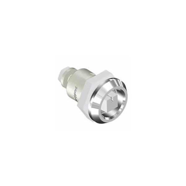 Southco Quarter-Turn Cam Latch, Railway Standard, Spring-return Actuator, Sealed Zinc Alloy - E5-6-222-TL0