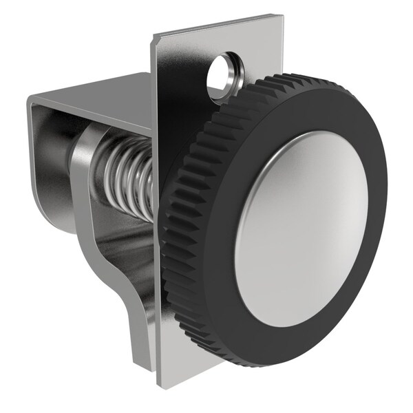 Southco Compression Latch, Self-adjusting Grip, Knob Style, Turn Clockwise to Latch / Lock - 44-99-116-11