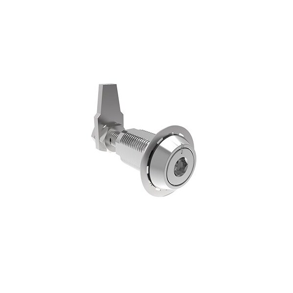 Southco Vise Action  Compression Latch, Large Size, 8 mm Hex Recess, Aluminum Alloy, Powder Coat, Clear - E3-226-306