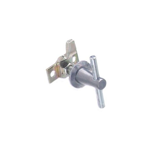 Southco Cam Latch, Small Size, Three Point, Offset Cam, Zinc Alloy, Zinc Plated, Bright Chromate - 68-50-301-10