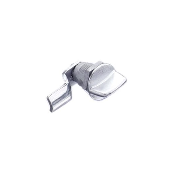 Southco Quarter-Turn Cam Latch, Tall wing, 8mm .31 in Grip, Sealed, Zinc Alloy, Chrome Plated, Bright - E5-2-121-011