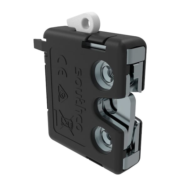 Southco Electronic Rotary Push-to-Close Latch, Delayed Re-Lock, With Latch Sensor, M4x0.7 Thread - R4-EM-05D20-100