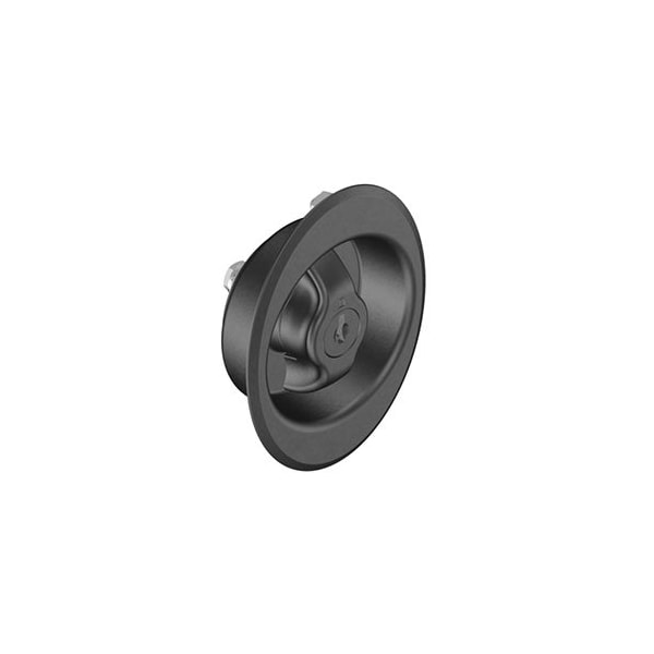 Southco Quarter-Turn Cam Latch, Counter-Clockwise to Latch, Flush Cup Wing Style, Keylocking CH751 - E5-92-315-UU1-13