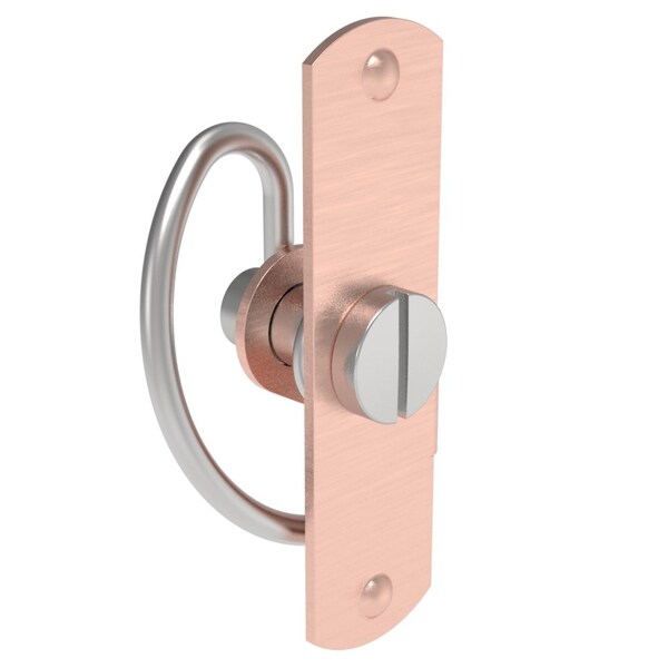 Southco Compression Latch, Self-Adjusting, Slotted Head, Rivet / Screw thru hole Installation - 57-10-102-50